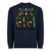 Navy boy gigi from son up to son down Heavyweight Sweatshirt - CowhideDigitalArt