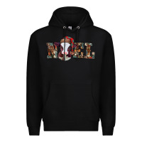 Black western christmas baby cow noel Premium Hoodie - Jasminsmagicworld