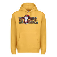 Mustard western christmas baby cow noel Premium Hoodie - Jasminsmagicworld