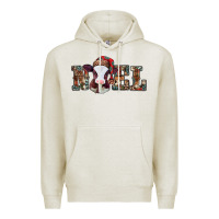 Oatmeal Heather western christmas baby cow noel Premium Hoodie - Jasminsmagicworld