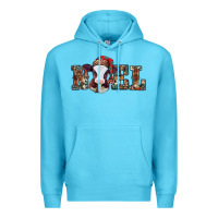 Ocean Blue western christmas baby cow noel Premium Hoodie - Jasminsmagicworld