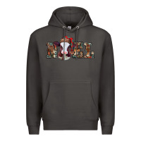 Smoke western christmas baby cow noel Premium Hoodie - Jasminsmagicworld