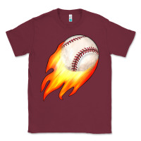 Burgundy baseball Classic Tee - JahusDesignShop