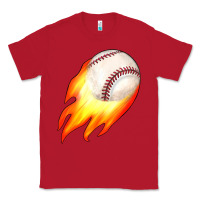 Red baseball Classic Tee - JahusDesignShop