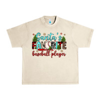 Sandshell santa s favorite baseball player Urban Heavy Tee - JahusDesignShop