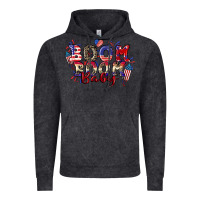 Vintage Black Boom boom baby 4th of july Vintage Hoodie - CowGirlArtShop