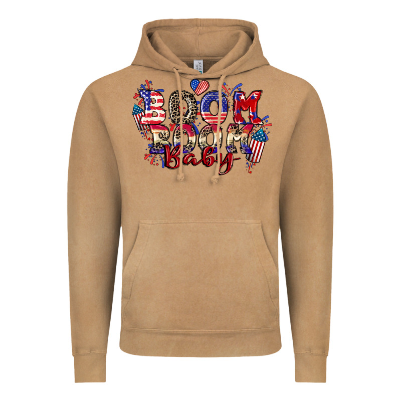 Boom Boom Baby 4th Of July Vintage Hoodie by CowGirlArtShop | Teevron