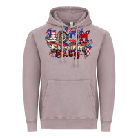 Vintage Zinc Boom boom baby 4th of july Vintage Hoodie - CowGirlArtShop
