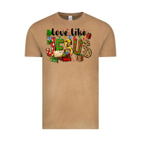 Vintage Camel Christmas love like jesus Vintage Tee - FaDigitalArtStudio