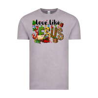 Christmas Love Like Jesus Vintage Tee | Teevron