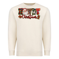 Sandshell Howdy Christmas Santa Premium Sweatshirt - NancyCooperArtShop