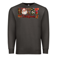 Smoke Howdy Christmas Santa Premium Sweatshirt - NancyCooperArtShop