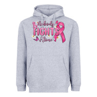 Heather Grey nobody fights alone Heavyweight Hoodie - MaliasSmallBusiness