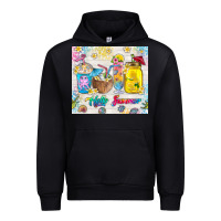 Black hello summer coffee cups Urban Hoodie - TumblerDesignByShophia