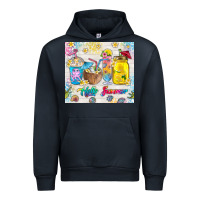 Navy hello summer coffee cups Urban Hoodie - TumblerDesignByShophia