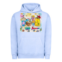 Pigment Grape Ice hello summer coffee cups Urban Hoodie - TumblerDesignByShophia