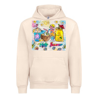Sandshell hello summer coffee cups Urban Hoodie - TumblerDesignByShophia