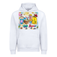 White hello summer coffee cups Urban Hoodie - TumblerDesignByShophia