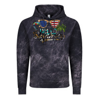 Cloud Black hello summer Vintage Hoodie - SublimationCraftShop