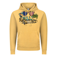 Vintage Mustard hello summer Vintage Hoodie - SublimationCraftShop