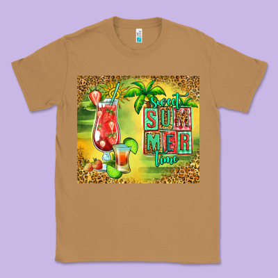 Sweet Summer Time Margarita Classic Tee Designed By Jasminsmagicworld