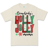 Bone somebodys holly jolly mama Premium Tee - MaliasSmallBusiness
