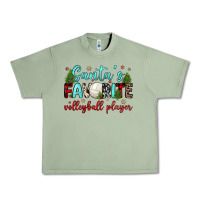 Oil Green santa s favorite volleyball player Urban Heavy Tee - JahusDesignShop