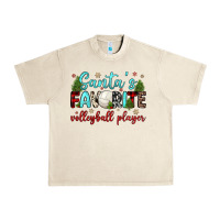 Sandshell santa s favorite volleyball player Urban Heavy Tee - JahusDesignShop