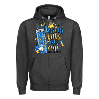 Charcoal Heather down syndrome jesus fills my cup Zipper Hoodie - MaliasSmallBusiness