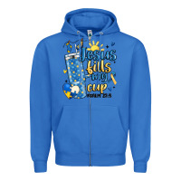 True Royal down syndrome jesus fills my cup Zipper Hoodie - MaliasSmallBusiness