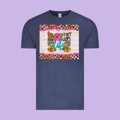 Race Life Vintage Tee Designed By Hra Design Shop
