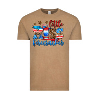 Vintage Coffee little miss firecracker Vintage Tee - AdoDesignShop
