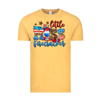 Vintage Mustard little miss firecracker Vintage Tee - AdoDesignShop