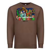 Chestnut Love Came  Down Luke 2 11 Premium Sweatshirt - MaliasSmallBusiness