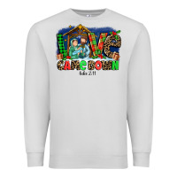 Dove Grey Love Came  Down Luke 2 11 Premium Sweatshirt - MaliasSmallBusiness