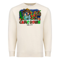 Sandshell Love Came  Down Luke 2 11 Premium Sweatshirt - MaliasSmallBusiness