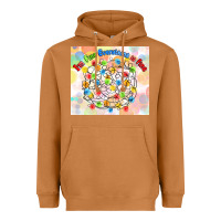 Im Fine Everything Is Fine With Lights Heavyweight Hoodie | Teevron
