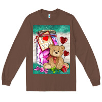 Chestnut candy jar with bear  air Long Sleeve Tee - AdoDesignShop