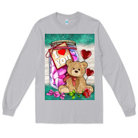 Moon Dust candy jar with bear  air Long Sleeve Tee - AdoDesignShop