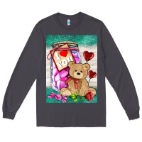 Smoke candy jar with bear  air Long Sleeve Tee - AdoDesignShop