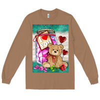 Toasted Coconut candy jar with bear  air Long Sleeve Tee - AdoDesignShop