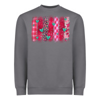 Storm valentines day brushstroke Heavyweight Sweatshirt - OliviaCreatesArt