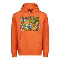 Carrot hello summer pineapple Premium Hoodie - BarkalooDesign