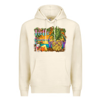 Tofu hello summer pineapple Premium Hoodie - BarkalooDesign