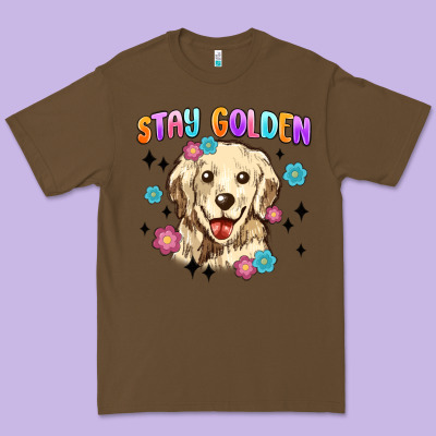 Premium Tee stay golden