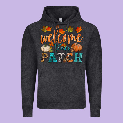 Welcome To Our Patch Vintage Hoodie Designed By Hra Design Shop