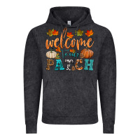 Vintage Black welcome to our patch Vintage Hoodie - HRA Design Shop