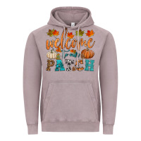 Vintage Zinc welcome to our patch Vintage Hoodie - HRA Design Shop