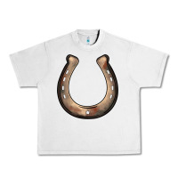 Lunar Rock western horseshoe Urban Heavy Tee - BarkalooDesign