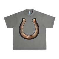 Tornado western horseshoe Urban Heavy Tee - BarkalooDesign